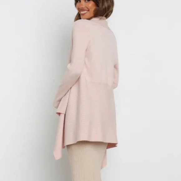 Petal & Pup Tinsley Cardigan Sweater- Blush - Picture 4 of 8